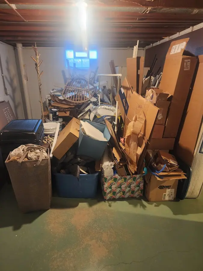 Roll-off dumpster container at job site for Construction Dumpster Rental in Opelousas